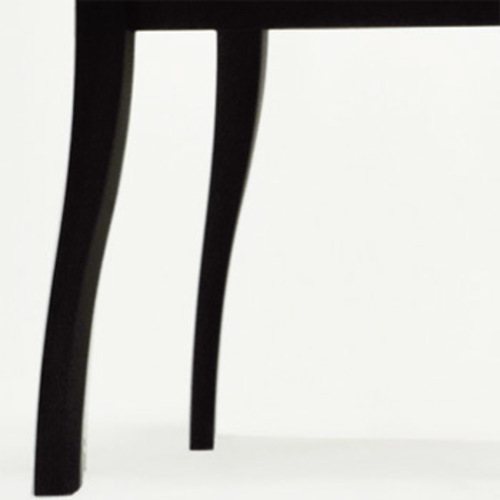 Flankenschnittstuhl F/01 Schwarz - Schindlersalmerón