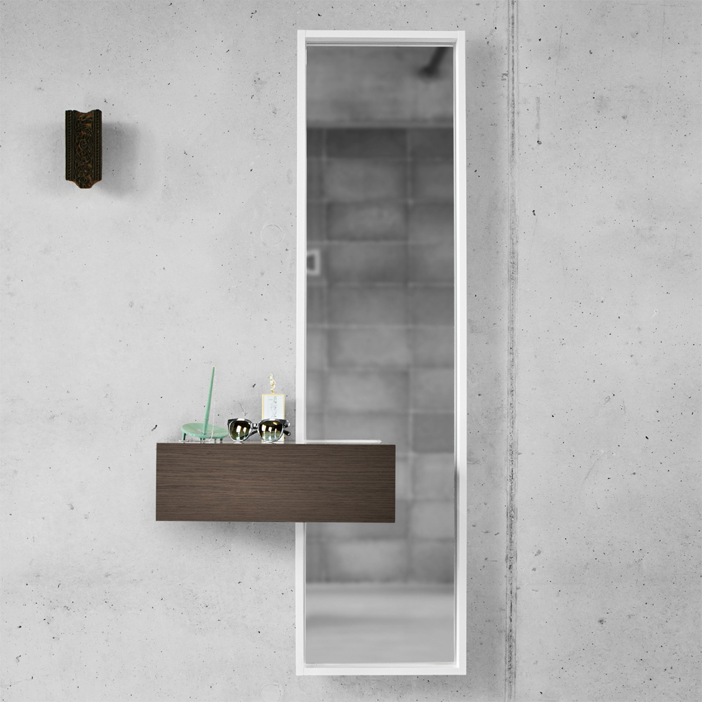 Sellamatt Iltios Spiegelrahmen mit Schubladenelement - Sellamatt 810-I I8 630 01 - Thomas Küchler