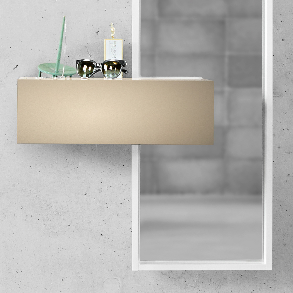 Sellamatt Iltios Spiegelrahmen mit Schubladenelement - Sellamatt 810-I I8 630 01 - Thomas Küchler