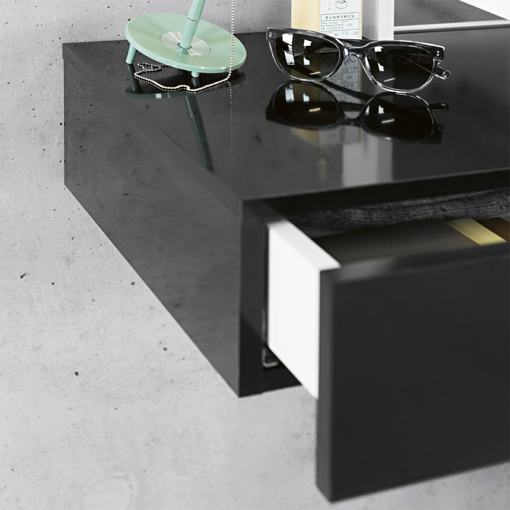 Sellamatt Iltios Spiegelrahmen mit Schubladenelement - Sellamatt 810-I I8 630 01 - Thomas Küchler