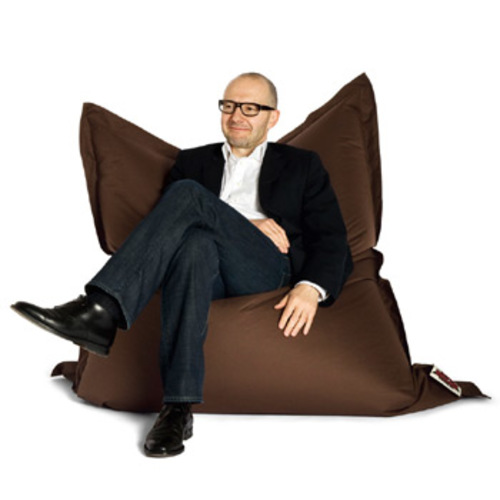 The Sitting Bull Sitzsack Dunkelbraun Dark Brown Sitzkissen Bodenkissen