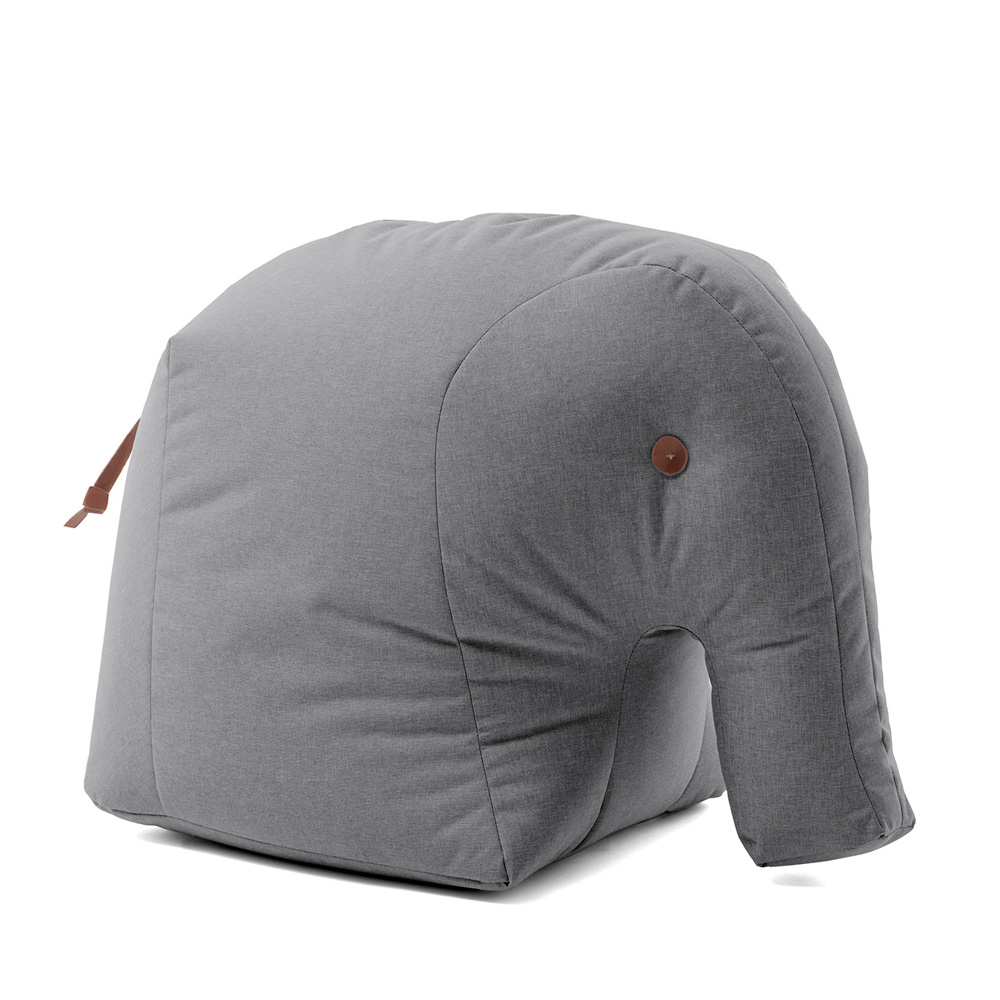 Sitting Friends Elmar Elefant Leder Grau - Sitting Bull 182014 - Susa Stofer + Veronika Wildgruber