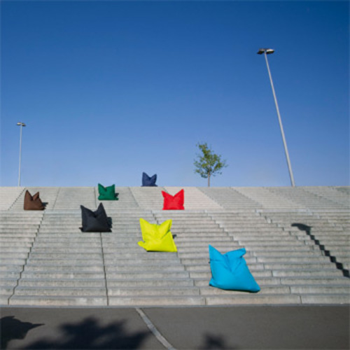 The Original Sitting Bull Outdoor Sitzsack Lime Green Limone Sitzkissen Bodenkissen XXL