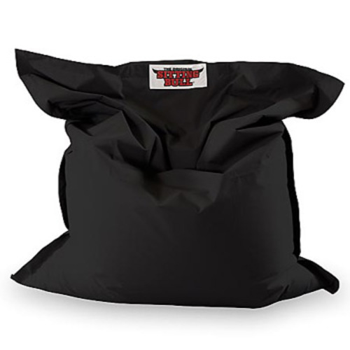 The Sitting Bull Sitzsack Schwarz Black Sitzkissen Bodenkissen XXL