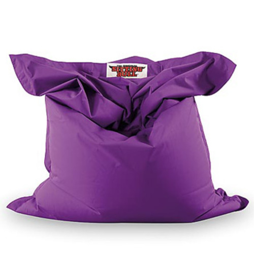 The Sitting Bull Sitzsack Violett Purple Sitzkissen Bodenkissen XXL
