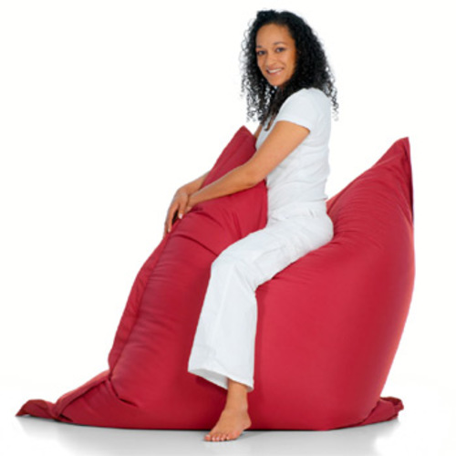 The Sitting Bull Sitzsack Flammenrot Red Sitzkissen Bodenkissen XXL