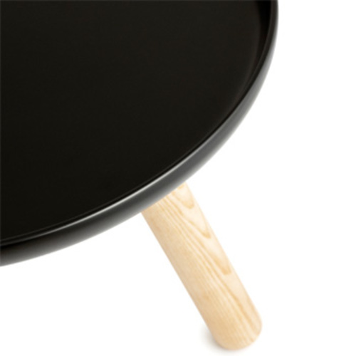 Tablo Table Small Black / Schwarz - Normann Copenhagen - Nicolai Wiig Hansen Couchtisch Beistelltisch