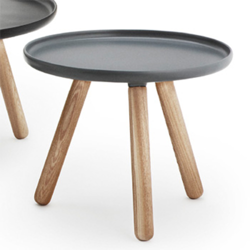 Tablo Table Small Grey / Grau - Normann Copenhagen - Nicolai Wiig Hansen Couchtisch Beistelltisch