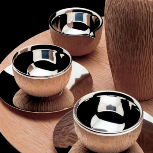 Tea & Coffee Towers Alessandro Mendini - Officina Alessi - Alessandro Mendini Tee & Kaffeeservice