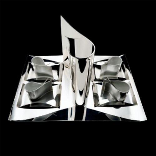 Tea & Coffee Towers Fuksas & Mandrelli - Officina Alessi - Fuksas & Mandrelli Tee & Kaffeeservice