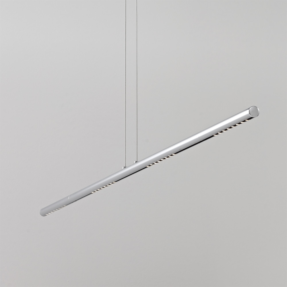 LUM 135 Lange Pendelleuchte HLUM19 L Chr Verchromt [Länge 135 cm] - Tecnolumen HLUM19 L Chr - Ulf Möller