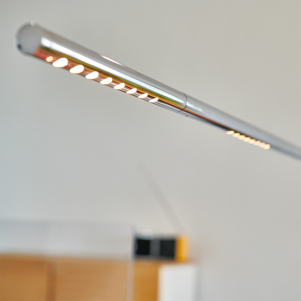 LUM 135 Lange Pendelleuchte HLUM19 L Chr Verchromt [Länge 135 cm] - Tecnolumen HLUM19 L Chr - Ulf Möller