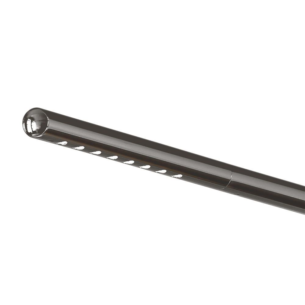 LUM 85 Kurze Pendelleuchte HLUM19 S RChr Rauchrom [Länge 84,50 cm] - Tecnolumen HLUM19 S RChr - Ulf Möller