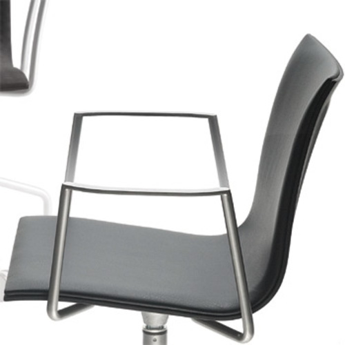 Thin S15 Armlehnenstuhl [Sitzschale Leder] - Lapalma - Karri Monni Lederstuhl