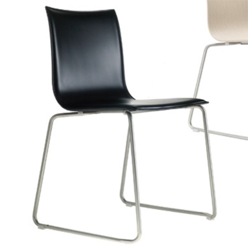 Thin S21 Kufenstuhl [Sitzschale Leder] - Lapalma - Karri Monni Lederstuhl