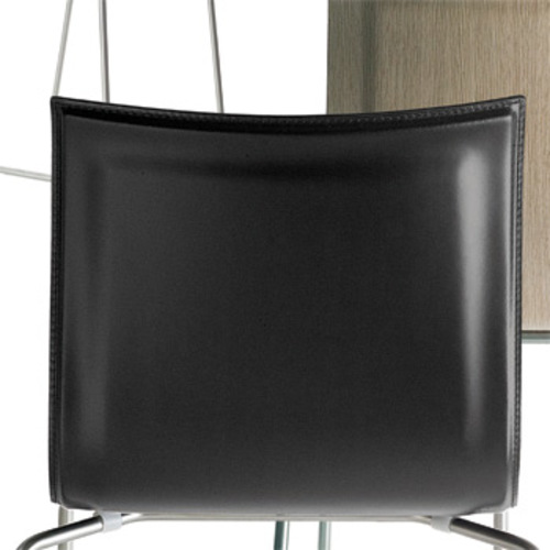 Thin S21 Kufenstuhl [Sitzschale Leder] - Lapalma - Karri Monni Lederstuhl