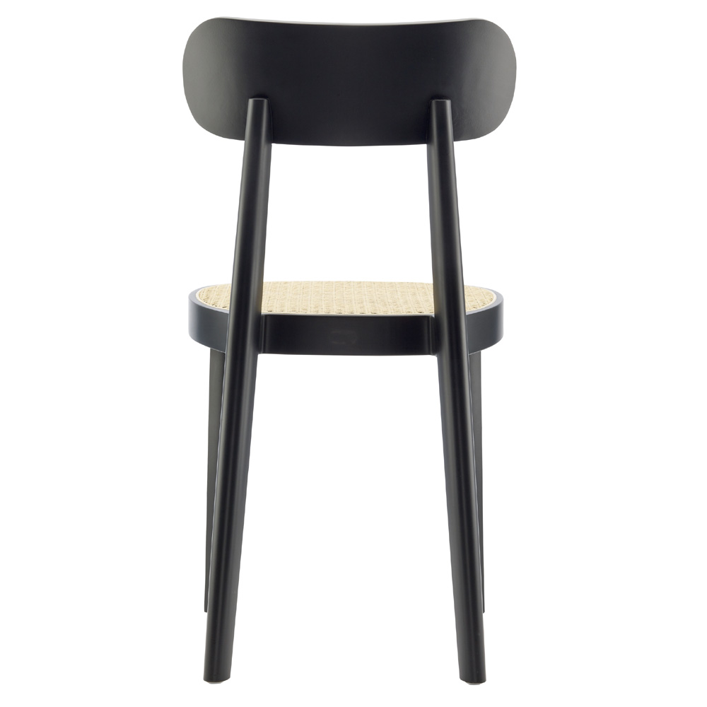 Programm 118 Holzstuhl mit Rohrgeflechtsitz Buche Aufgehellt - Thonet Programm 118 Buche Aufgehellt [TP 107] - Sebastian Herkner