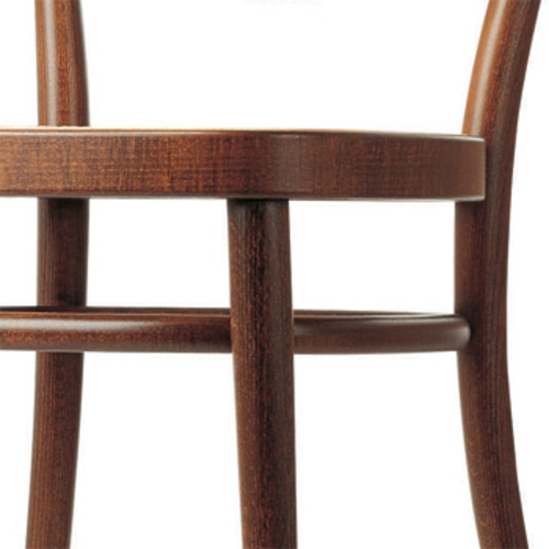 Programm 215 P Kaffeehausstuhl mit Lederpolsterung Schwarz - Thonet Programm 215 P BG TP 29 Linea 622 - Michael Thonet