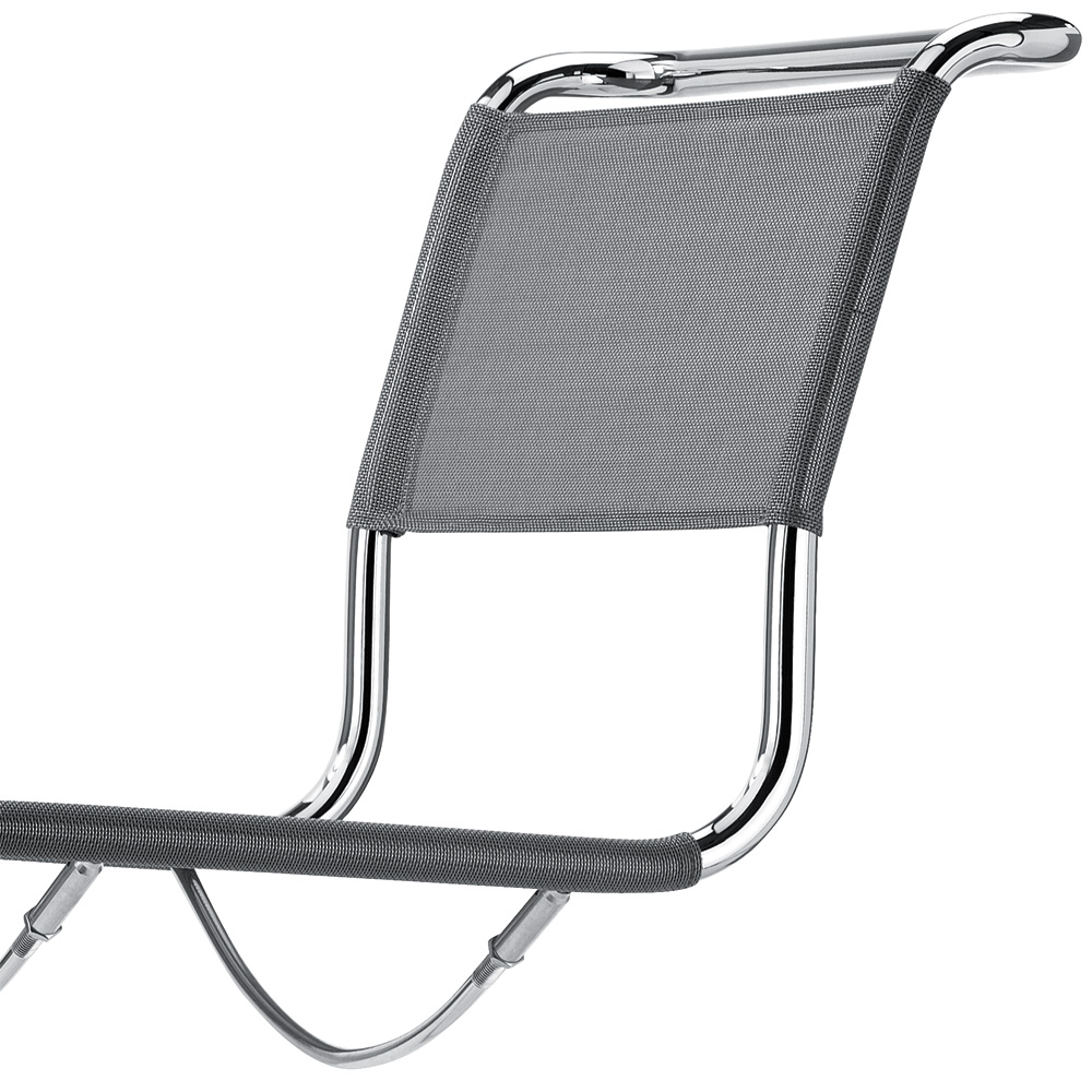 Stahlrohr Klassiker S 33 N mit Netzgewebe - Thonet - Mart Stam