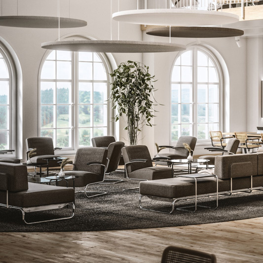 S 5002 / C003 Zweisitzer Sofa - Thonet S 5002 / C003 - Studio Irvine