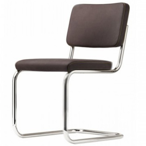 Pure Materials S 32 PV Nappaleder Dunkelbraun 2001 - Thonet - Marcel Breuer Freischwinger