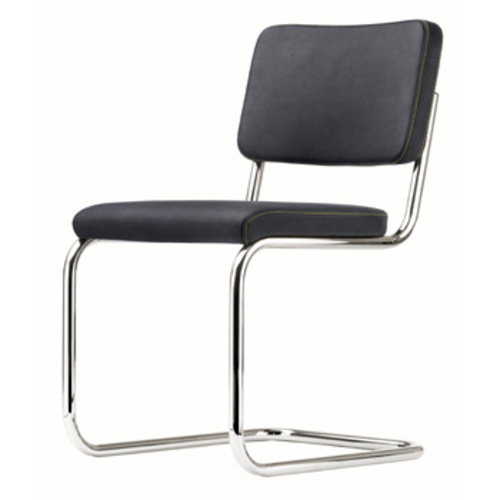 Pure Materials S 32 PV Nubukleder Grüngrau 8 - Thonet - Marcel Breuer Freischwinger