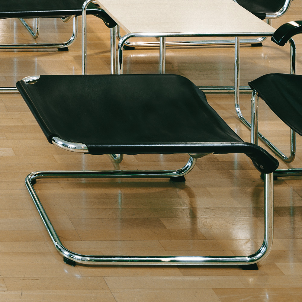 Stahlrohr Klassiker S 35 H Hocker - Thonet - Marcel Breuer