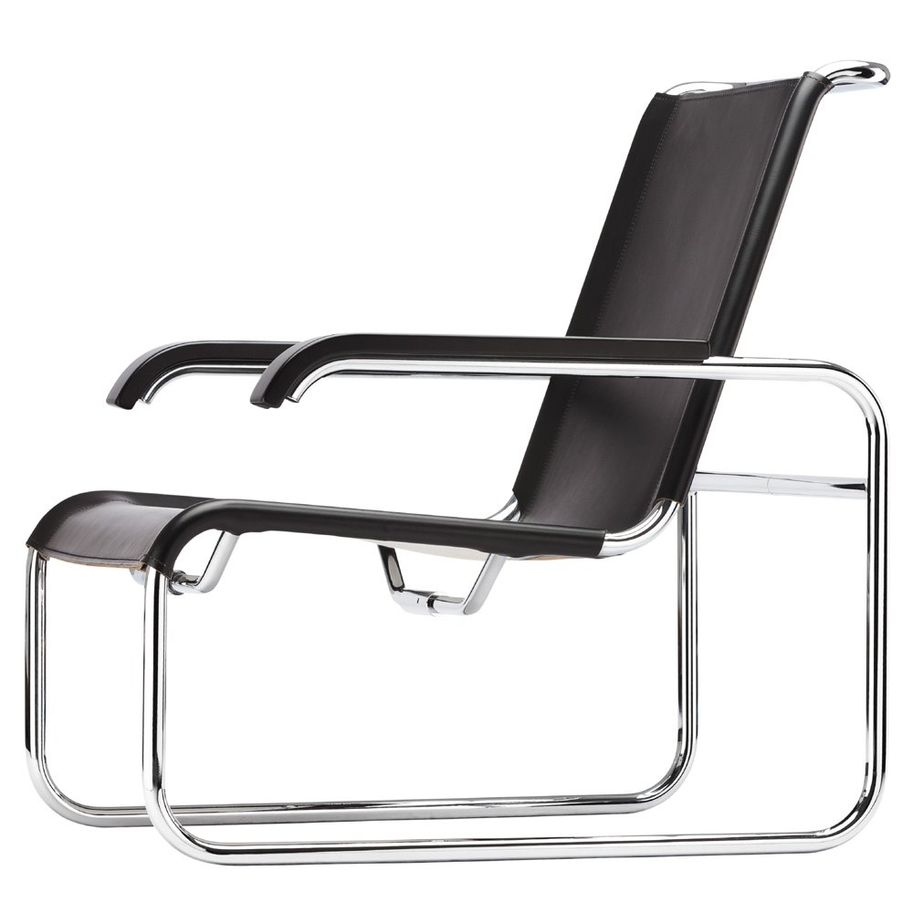 Stahlrohr Klassiker S 35 H Hocker - Thonet - Marcel Breuer