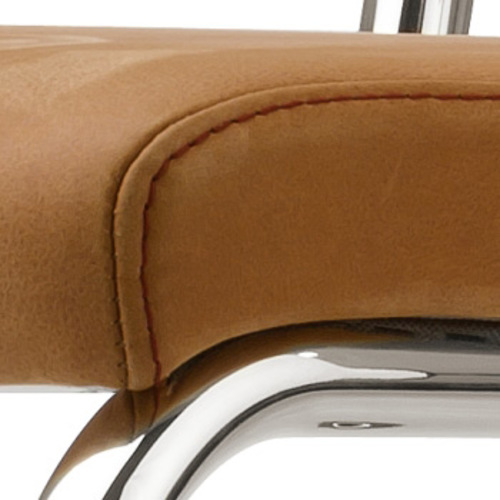 Pure Materials S 64 PV Nubukleder Ockerbraun 5 - Thonet - Marcel Breuer Freischwinger