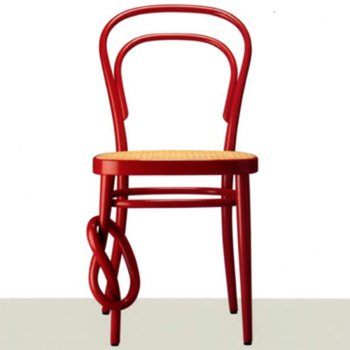 Bugholz Klassiker 214 K mit Knoten - Thonet - Michael Thonet Knotenstuhl
