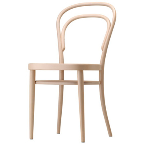 Bugholz Klassiker 214 Buchenstuhl - Michael Thonet - Wiener Kaffeehausstuhl