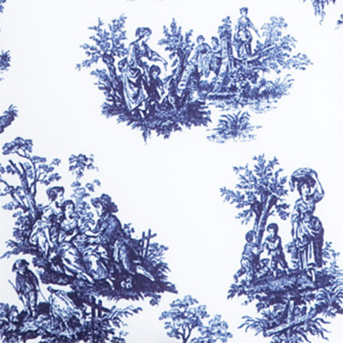 Toile de Jouy Fashion Bull Sitzsack - Sitting Bull - Sieger Design Sitzkissen