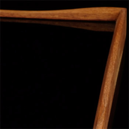 Turning Tray 3 Tablett [Black Desert / Alaska White] - ArchitectMade 761 - Finn Juhl