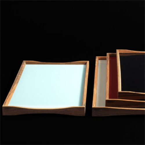 Turning Tray 3 Tablett - Architect Made - Finn Juhl Teakholztablett