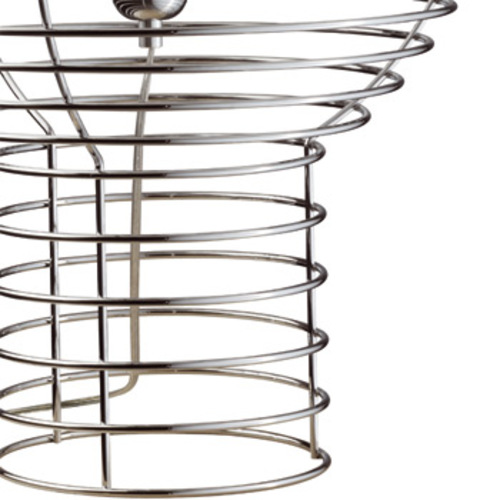 Wire White Bodenleuchte - Verpan - Verner Panton Weiße Tischleuchte