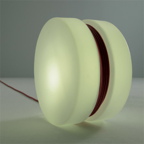 Yoyo Bodenleuchte mit rotem Kabel - Authentics - Catarina von Matern Lindström Outdoorleuchte