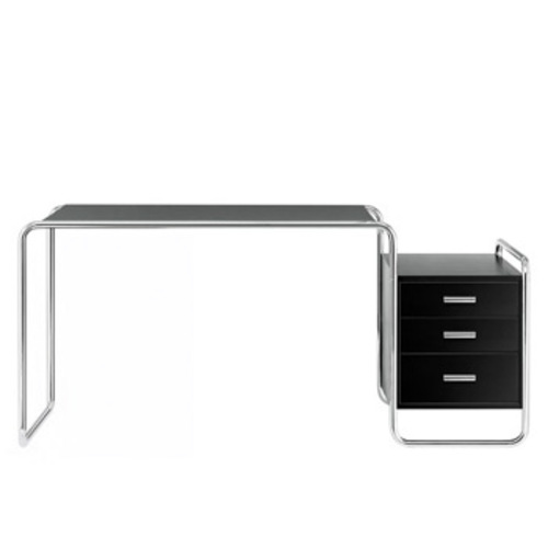 Stahlrohr Klassiker S 285 - S 285/1 - S 285/2 Schreibtisch - Thonet - Marcel Breuer Bauhausschreibtisch