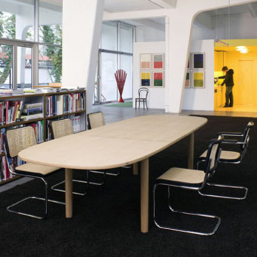 Stahlrohr Klassiker S 32 Stuhl mit Rohrgeflecht - Thonet - Marcel Breuer Stahlrohrstuhl