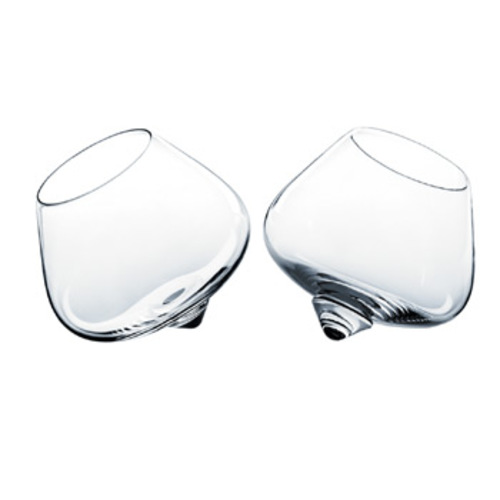 Cognac Glass Weinbrandschwenker - Normann Copenhagen - Rikke Hagen Wackelglas Cognacschwenker