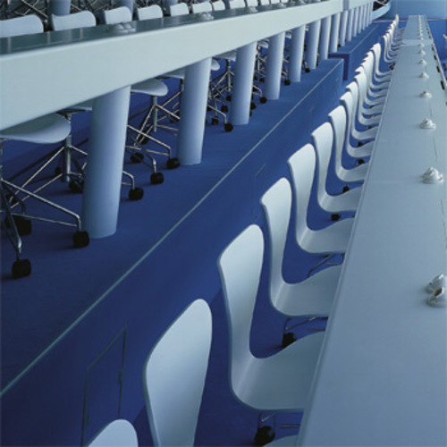 3117 Modell Serie 7 Drehstuhl mit Rollen - Arne Jacobsen - Fritz Hansen