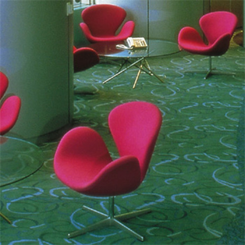 The Swan Chair / Der Schwan Drehsessel [Modell 3320/ 3329] - Fritz Hansen - Arne Jacobsen Polstersessel