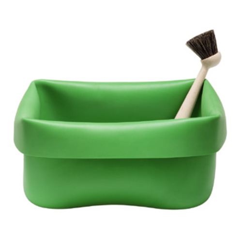 Washing-Up Bowl and Brush Spülschüssel und Bürste Schwarz - Normann Copenhagen 310600 - Ole Jensen