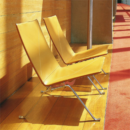 PK22 Sessel - Fritz Hansen - Poul Kjaerholm Ledersessel