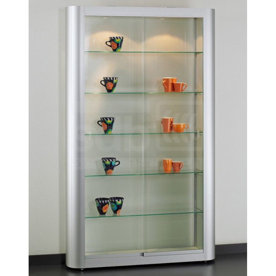 Senzavari Glasvitrine mit Deckenspots - SDB Design