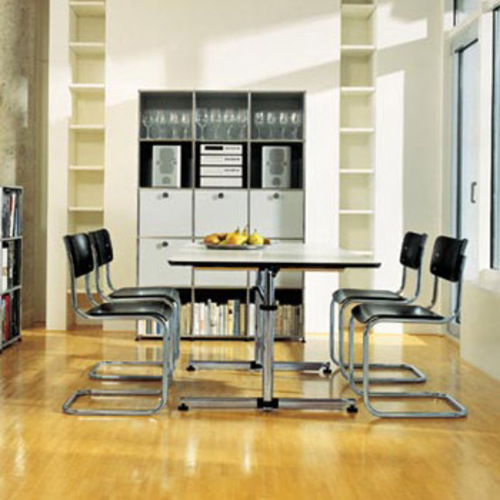 Stahlrohr Klassiker S 43 Freischwinger - Thonet - Mart Stam Stahlrohrsstuhl