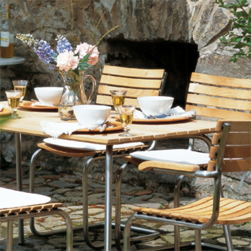 Programm S 1040 Outdoor Tisch - Thonet Stahlrohrtisch Gartentisch